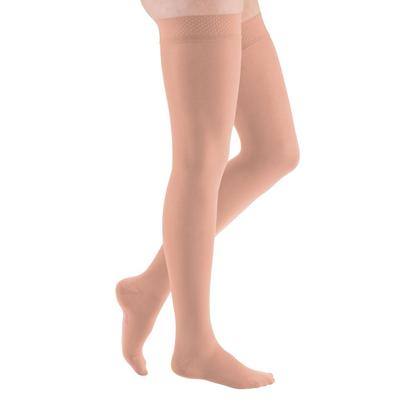 mediven elegance Ccl2 AG Schenkelstrümpfe kurz (62-71 cm) Flächenhaftband Rose 1 St