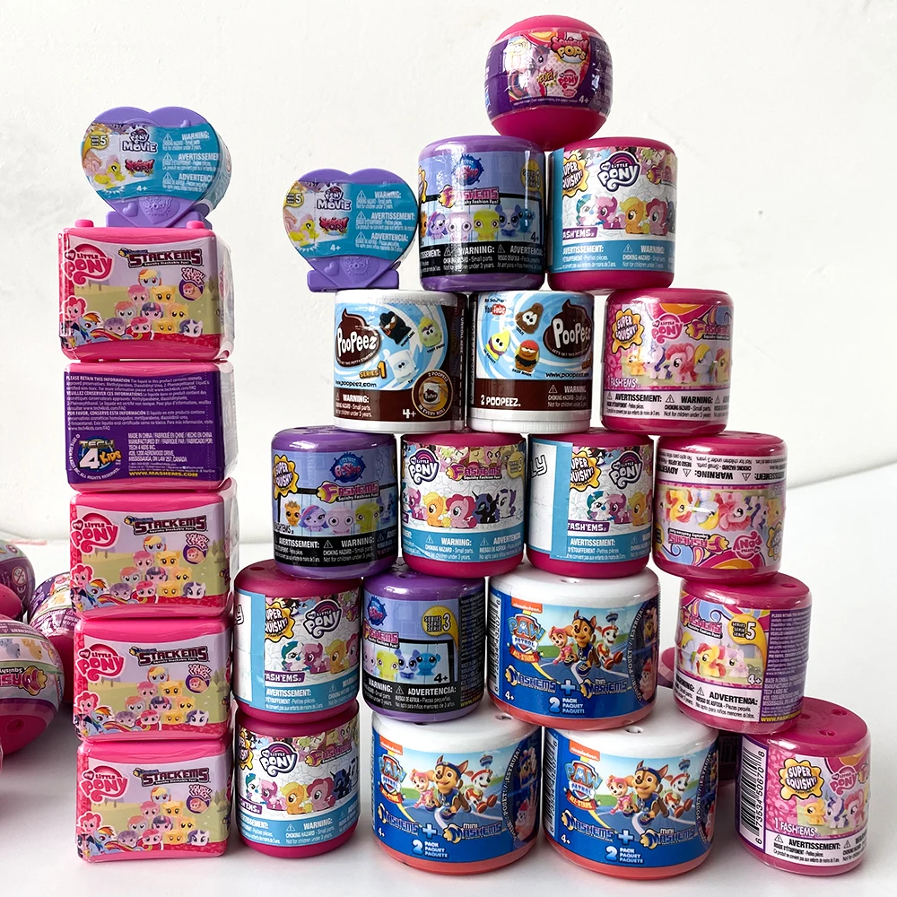 Ponyville Mini Pinkie Pie Rainbow Dash Super Hero FIGUR Spielzeug Geschenk MODELL Pony Figur Image