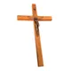 Crucifix mural en bois croix jésus chrétien ornements muraux suspendus décoration d'église