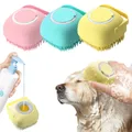 Brosse de shampooing pour chien de compagnie peigne de Massage pour chat brosse de toilettage pour