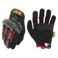 MECHANIX WEAR MPT-52-010 Mechanics Gloves, L, Black/Red, Trek Dry(R)/TPR