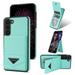 Allytech for Samsung Galaxy S20 FE 5G Case Cover Wallet Upgraded PU Leather Luxury Cards Holder Stand Shockproof Bumper Phone Case for Samsung Galaxy S20 FE 5G - Mint