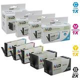 LD Remanufactured Replacement for HP 935XL & HP 934XL Ink Cartridges for HP Printers OfficeJet 6812 6815 OfficeJet Pro 6230 6830 6835 High Yield (2 Black 1 Cyan 1 Magenta 1 Yellow 5-Pack)