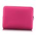 Walmeck Zipper Soft Sleeve Bag Case 15 -15.6 Portable Laptop Bag Replacement for MacBook Retina Ultrabook Laptop Pink