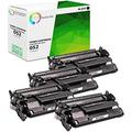Compatible Toner Cartridge Replacement for 052 Black Works with ImageClass MF426dw MF424dw LBP214dw Printers (3 100 Pages) - 4 Pack