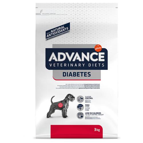 Sparpaket: 2x3kg Advance Veterinary Diets Diabetes Hundefutter trocken