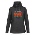 Women's Levelwear Black San Francisco Giants Verve Loop Pullover Sweatshirt