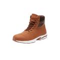 Wide Width Men's Sneaker boots by KingSize in Brown (Size 11 W)