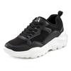 Sneaker LASCANA, Damen, Gr. 37, schwarz-weiß (schwarz), Obermaterial: 50% Lederimitat, 50% Textilmaterial. Futter: 100% Textilmaterial. Decksohle: 100% Textilmaterial. Laufsohle: 100% Synthetik, modisch, Schuhe Sneaker, Halbschuh, Sportschuh,...
