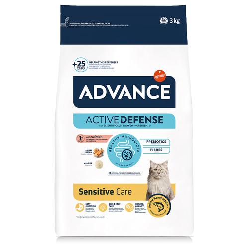 3kg Advance Sensitive Lachs & Reis Katzenfutter trocken