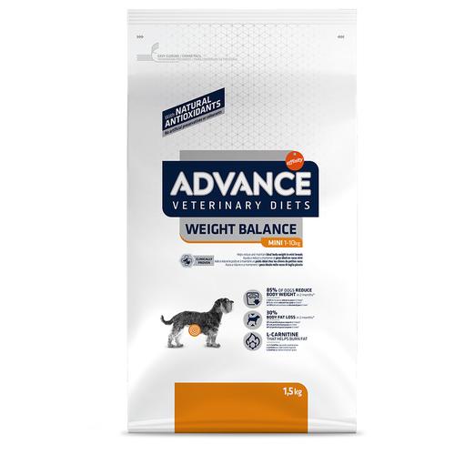 1,5kg Advance Veterinary Diets Weight Balance Mini Hundefutter trocken