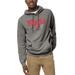 Men's League Collegiate Wear Heather Gray Nebraska Huskers Heritage Tri-Blend Pullover Hoodie