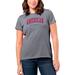 Women's League Collegiate Wear Heather Gray American University Eagles Intramural Classic Tri-Blend T-Shirt