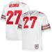 Men's Mitchell & Ness Eddie George White Ohio State Buckeyes Big Tall Legacy Jersey