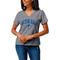 Women's League Collegiate Wear Heather Gray Seton Hall Pirates Intramural Boyfriend Tri-Blend V-Neck T-Shirt