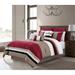 Safdie & Co. Inc. Microfiber 7 Piece Comforter Set Polyester/Polyfill/Microfiber in Red | King | Wayfair 60927.7K.11