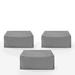 Rebrilliant Furniture Covers Outdoor Conversation Set Cover, Wicker in Gray | 30 H x 58 W x 36.5 D in | Wayfair 5D72D1B04CF148CB9001EB8DFCFAC6DF