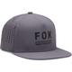 FOX Non Stop Tech Bouchon Snapback, gris