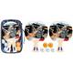 Donic-Schildkröt 788603 - Tischtennis Set Hobby für 4 Spieler, 4 Schläger mit 5 Bälle in Tasche - mts Sportartikel