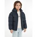 Daunenjacke TOMMY HILFIGER "ESSENTIAL DOWN JACKET" Gr. 80, blau (desert sky) Jungen Jacken Schneejacken