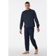 Pyjama SCHIESSER ""Comfort Nightwear"" Gr. 58, blau (nachtblau) Herren Homewear-Sets Pyjamas