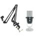 AKG ARA C22 USB Condenser Microphone+Mic Boom Arm For Recording/Podcast/Gamer