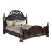 New Classic Furniture Wolcott Madeira Panel Bed with Arched Headboard