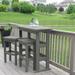 Lehigh 3-piece Outdoor Balcony Set - Bar-height