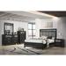 New Classic Furniture Lenox Black 4-Piece Bedroom Set with Chest