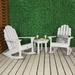 Mandalay Adirondack Rocking Chairs with Matching Side Table by Havenside Home