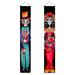 HEQU DayOfTheDead Porch Sign Door Banner Halloween Costume Mexico Dia De Los Muetros Decoration