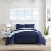 Nautica Point Harbor Embossed Navy Duvet Cover Set