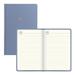 Rediform Letts Icon Book Travel Journal Cream Paper 192 Pages 7.625 x 5 x 0.75 Inches Blue (B090156)