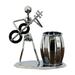 MSJUHEG Home Decor Desk Accessories Guitar Pen Holder Creative Desktop Accessories Multi-Purpose Metal Pen Holder Ornaments Desk Decor B