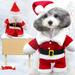 Santa Claus Pet Costumes Christmas Pet Santa Claus Suit for Dog Cats Puppy