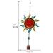 Labakihah 1Pc Sun Wind Chimes Wrought Iron Ornaments Balcony Creative Pendant Wind Chimes Wind Chimes Wind Chimes