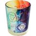 Printed Glass Votive Holder - Chakras