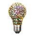 1 Pack Infinity 3D Light Fireworks Effect LED Light Bulb 4.5W Firework Light Bulbs Decorative 3D LED Bulb Fairy Multicolor Light Bulb Disco Light Bulb Colorful Light Bulb Party Light Bulb