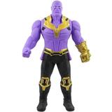 Thanos Action Figure The Mad Titan Garage Kit Marvel Avengers Action Figure LED Version Model