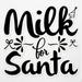Vinyl Stickers Decals Of Milk Santa Christmas V8 - Waterproof - Apply On Any Smooth Surfaces Indoor Outdoor Bumper Tumbler Wall Laptop Phone Skateboard Cup Glasses Car Helmet MuANDVER3f87110BL073123