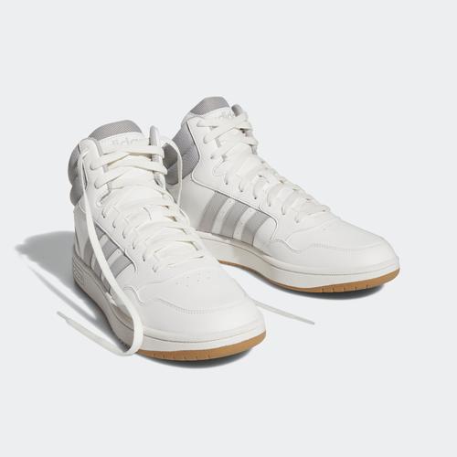 „Sneaker ADIDAS SPORTSWEAR „“HOOPS 3.0 MID LIFESTYLE BASKETBALL CLASSIC VINTAGE““ Gr. 43, weiß Schuhe Sneaker“