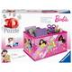 Ravensburger 3D Puzzle 11584 - Aufbewahrungsbox Barbie - Praktischer Organizer für Barbie Fans - Geschenkidee für Erwachsene und Kinder ab 8 Jahren