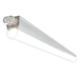 LITECRAFT Logan 50 cm Under Cabinet Light Warm White LED Fitting - Aluminium (Warm White, 50 cm)