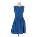 Vanessa Bruno Athe Casual Dress: Blue Dresses - Women's Size 36