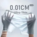 Ice InjMen-Slip boxer sans couture pour homme sous-vêtement sexy slip respirant ultra fin 1 pièce