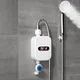 Mini chauffe-eau électrique instantané sans réservoir affichage numérique LED 110 kW étanche