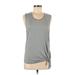 Nike Active Tank Top: Gray Activewear - Women's Size Medium