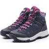 Wanderschuh ICEPEAK "WYNNES MS", Gr. 42, blau (blau, pink), Synthetik, sportlich, Schuhe, wasserdicht