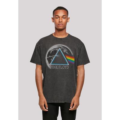 T-Shirt F4NT4STIC "Pink Floyd Oversize T-Shirt", Herren, Gr. XXL, schwarz, Obermaterial: 100% Baumwolle, casual, oversize, Rundhals, Kurzarm ohne Bündchen, Shirts, Print Image