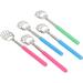 Portable Itch Scratcher Retractable Durable Stainless Steel Back Scratcher 5 Pcs Bear Claw Design Convenient for Office